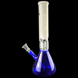 12" Chill Hits Single Dome Perc W/ Ice-Pinch Beaker Water Pipe - Assorted [SAA01]